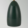 Designerska lampa stołowa LED Poppy ALM-POPPY-TL-M-PG Ciemnozielona